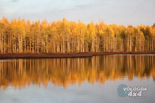 Озеро Гагарье, Верховажский район.
