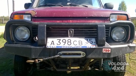 Бампер на ниву своими руками риф 45