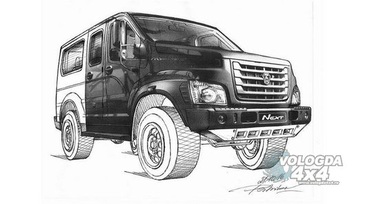 На шасси ГАЗ «Соболь 4WD» предложили собирать «Nexter 4х4»